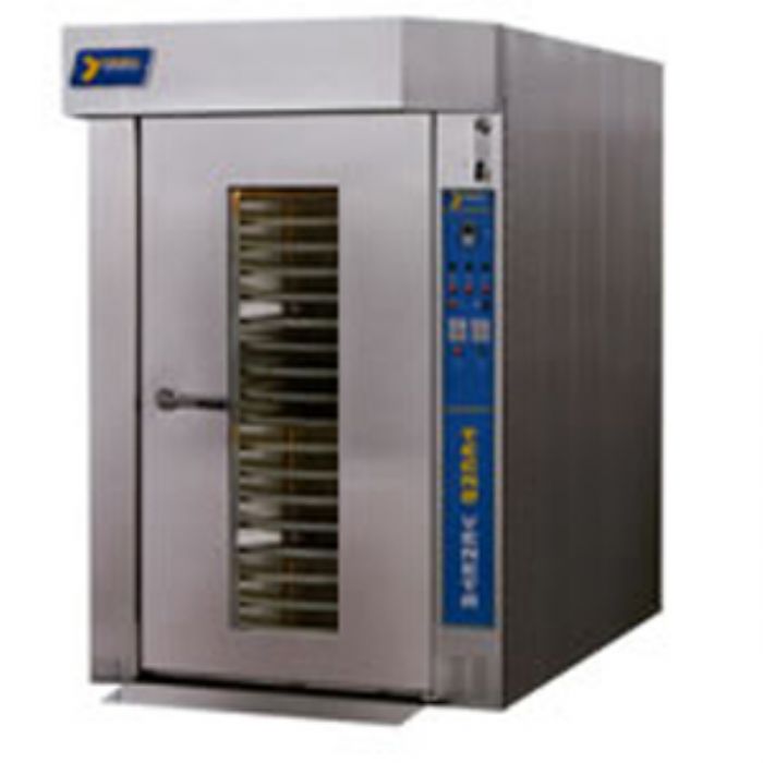 Horno rotativo con quemador posterior D18